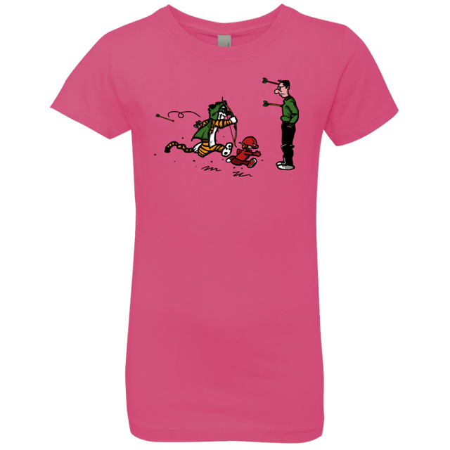 T-Shirts Hot Pink / YXS Heroes At Work Girls Premium T-Shirt