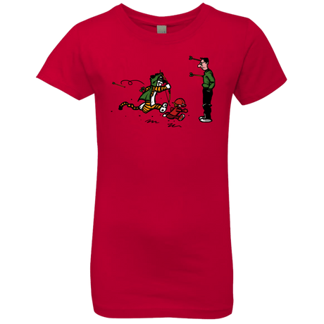 T-Shirts Red / YXS Heroes At Work Girls Premium T-Shirt