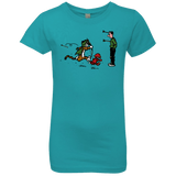 T-Shirts Tahiti Blue / YXS Heroes At Work Girls Premium T-Shirt