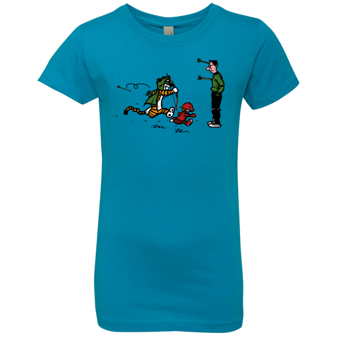 T-Shirts Turquoise / YXS Heroes At Work Girls Premium T-Shirt