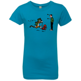 T-Shirts Turquoise / YXS Heroes At Work Girls Premium T-Shirt