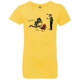 T-Shirts Vibrant Yellow / YXS Heroes At Work Girls Premium T-Shirt