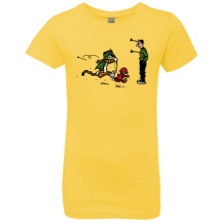 T-Shirts Vibrant Yellow / YXS Heroes At Work Girls Premium T-Shirt