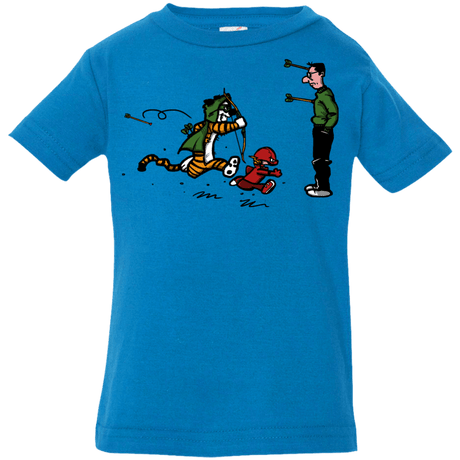 T-Shirts Cobalt / 6 Months Heroes At Work Infant Premium T-Shirt