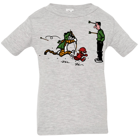 T-Shirts Heather Grey / 6 Months Heroes At Work Infant Premium T-Shirt