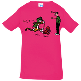 T-Shirts Hot Pink / 6 Months Heroes At Work Infant Premium T-Shirt