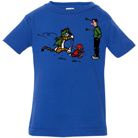 T-Shirts Royal / 6 Months Heroes At Work Infant Premium T-Shirt