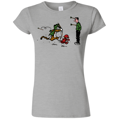 T-Shirts Sport Grey / S Heroes At Work Junior Slimmer-Fit T-Shirt