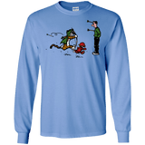 T-Shirts Carolina Blue / S Heroes At Work Men's Long Sleeve T-Shirt