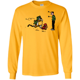 T-Shirts Gold / S Heroes At Work Men's Long Sleeve T-Shirt