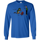 T-Shirts Royal / S Heroes At Work Men's Long Sleeve T-Shirt