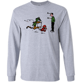 T-Shirts Sport Grey / S Heroes At Work Men's Long Sleeve T-Shirt