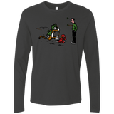 T-Shirts Heavy Metal / S Heroes At Work Men's Premium Long Sleeve
