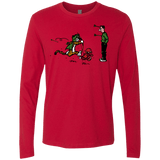 T-Shirts Red / S Heroes At Work Men's Premium Long Sleeve