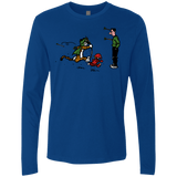 T-Shirts Royal / S Heroes At Work Men's Premium Long Sleeve