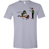 T-Shirts Sport Grey / X-Small Heroes At Work Men's Semi-Fitted Softstyle