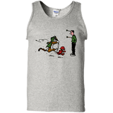 T-Shirts Ash / S Heroes At Work Men's Tank Top