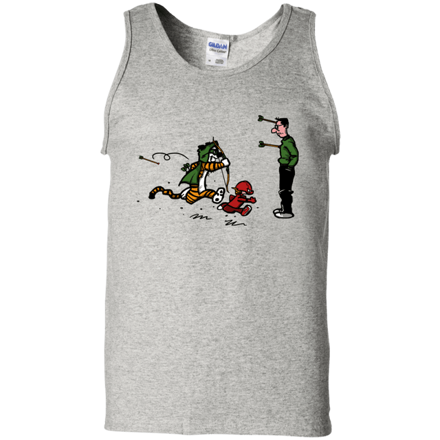 T-Shirts Ash / S Heroes At Work Men's Tank Top