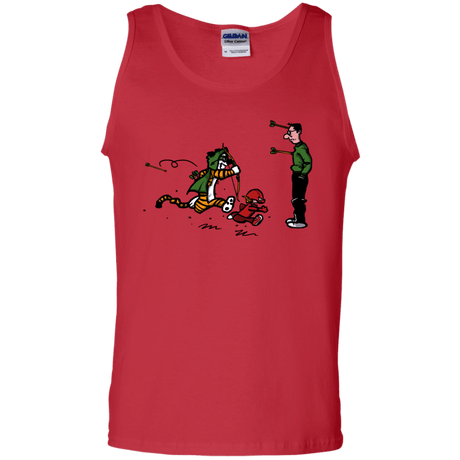 T-Shirts Red / S Heroes At Work Men's Tank Top