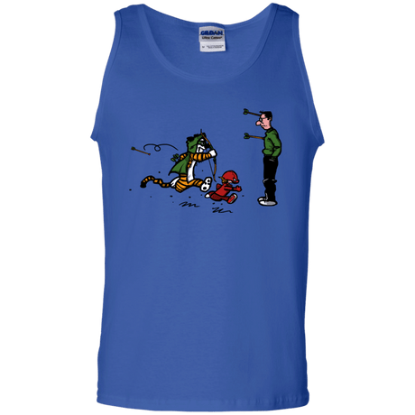 T-Shirts Royal / S Heroes At Work Men's Tank Top