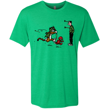 T-Shirts Envy / S Heroes At Work Men's Triblend T-Shirt