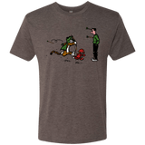 T-Shirts Macchiato / S Heroes At Work Men's Triblend T-Shirt