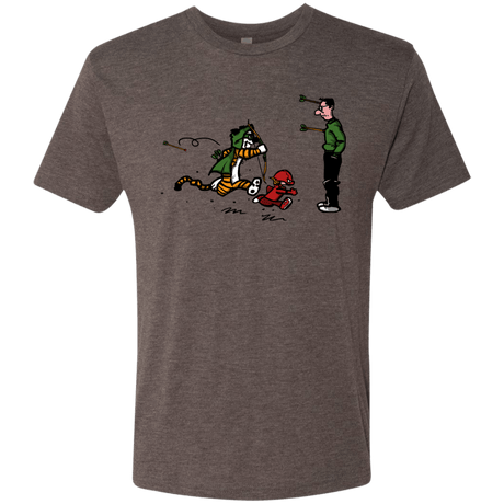 T-Shirts Macchiato / S Heroes At Work Men's Triblend T-Shirt