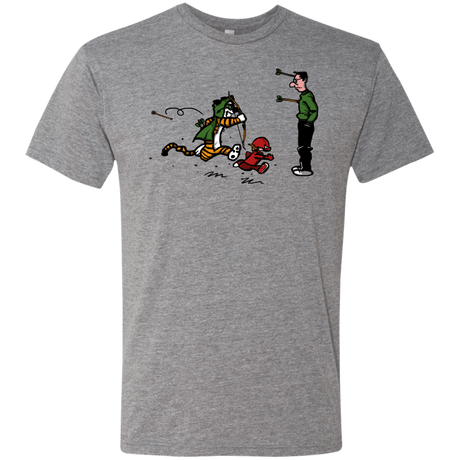 T-Shirts Premium Heather / S Heroes At Work Men's Triblend T-Shirt