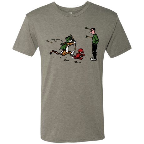 T-Shirts Venetian Grey / S Heroes At Work Men's Triblend T-Shirt