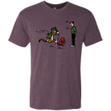 T-Shirts Vintage Purple / S Heroes At Work Men's Triblend T-Shirt
