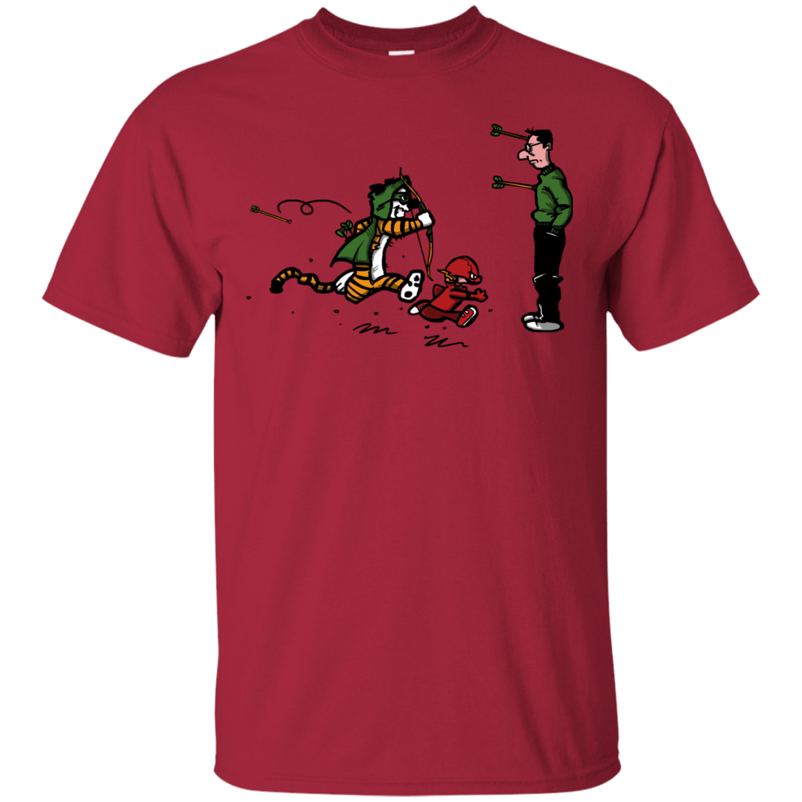T-Shirts Cardinal / S Heroes At Work T-Shirt
