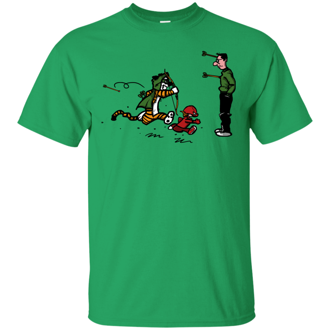 T-Shirts Irish Green / S Heroes At Work T-Shirt