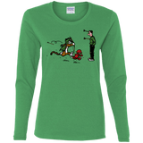 T-Shirts Irish Green / S Heroes At Work Women's Long Sleeve T-Shirt