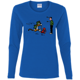 T-Shirts Royal / S Heroes At Work Women's Long Sleeve T-Shirt