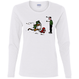 T-Shirts White / S Heroes At Work Women's Long Sleeve T-Shirt