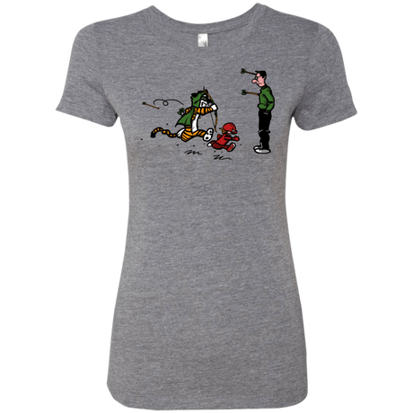 T-Shirts Premium Heather / S Heroes At Work Women's Triblend T-Shirt