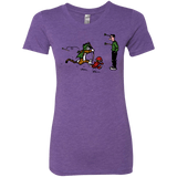 T-Shirts Purple Rush / S Heroes At Work Women's Triblend T-Shirt