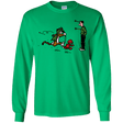 T-Shirts Irish Green / YS Heroes At Work Youth Long Sleeve T-Shirt