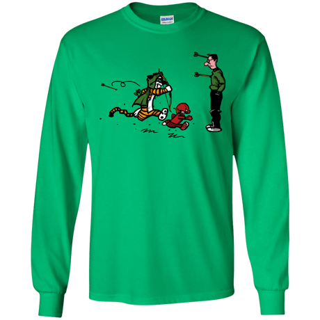 T-Shirts Irish Green / YS Heroes At Work Youth Long Sleeve T-Shirt