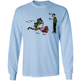 T-Shirts Light Blue / YS Heroes At Work Youth Long Sleeve T-Shirt