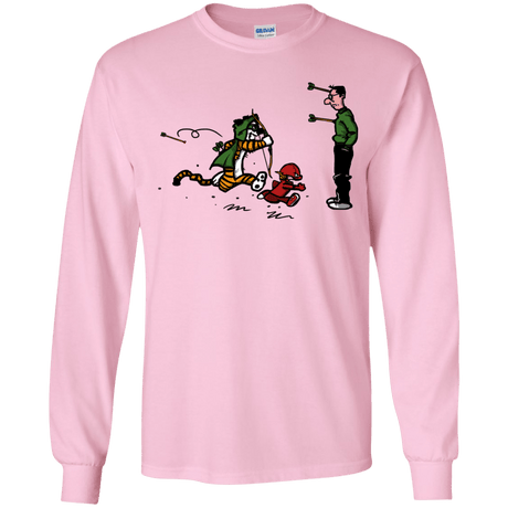 T-Shirts Light Pink / YS Heroes At Work Youth Long Sleeve T-Shirt