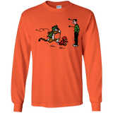 T-Shirts Orange / YS Heroes At Work Youth Long Sleeve T-Shirt