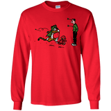 T-Shirts Red / YS Heroes At Work Youth Long Sleeve T-Shirt