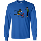 T-Shirts Royal / YS Heroes At Work Youth Long Sleeve T-Shirt
