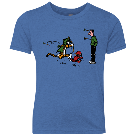 T-Shirts Vintage Royal / YXS Heroes At Work Youth Triblend T-Shirt