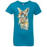 T-Shirts Turquoise / YXS Heroes of Lylat Star Fox Girls Premium T-Shirt