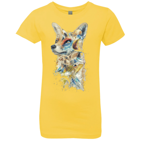 T-Shirts Vibrant Yellow / YXS Heroes of Lylat Star Fox Girls Premium T-Shirt