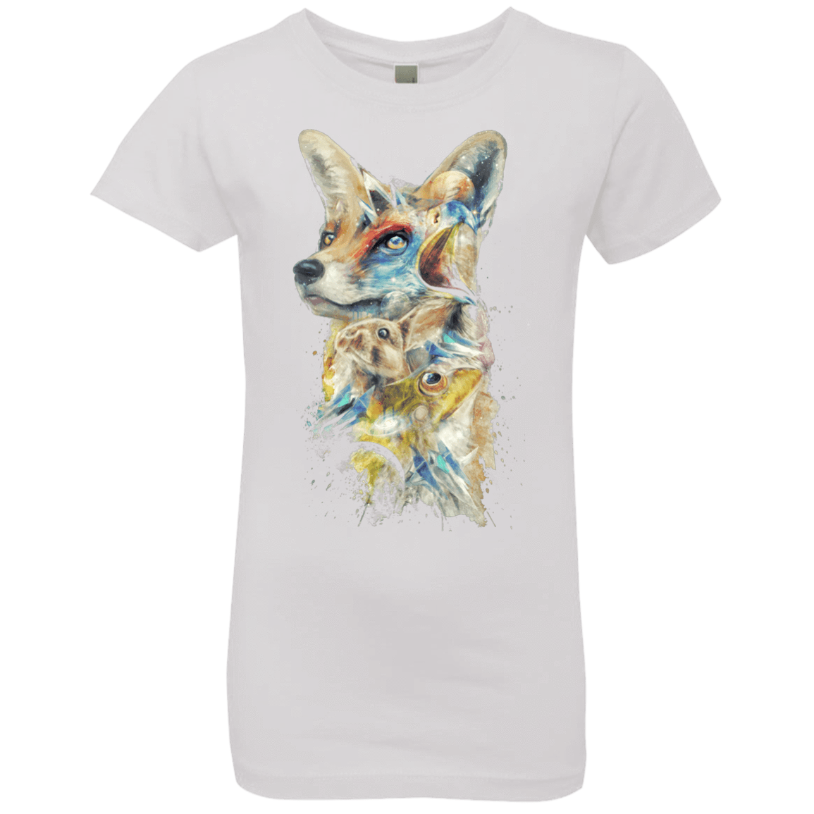 T-Shirts White / YXS Heroes of Lylat Star Fox Girls Premium T-Shirt