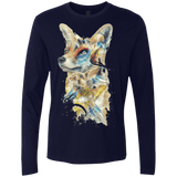 T-Shirts Midnight Navy / Small Heroes of Lylat Star Fox Men's Premium Long Sleeve