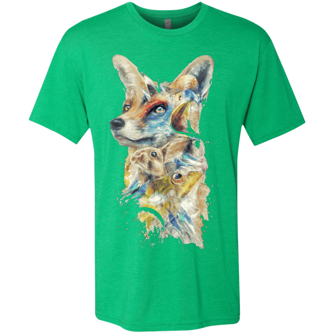 T-Shirts Envy / Small Heroes of Lylat Star Fox Men's Triblend T-Shirt